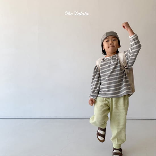 THE LALALA - Korean Children Fashion - #Kfashion4kids - Henry Stripe Tee - 6