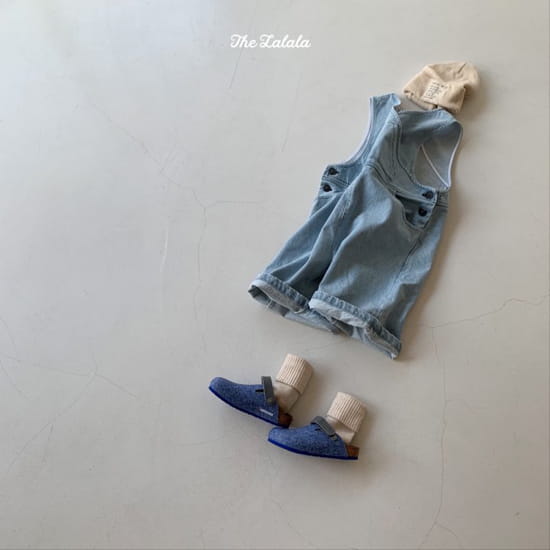 THE LALALA - Korean Children Fashion - #Kfashion4kids - Old Joe Denim Shorts - 3
