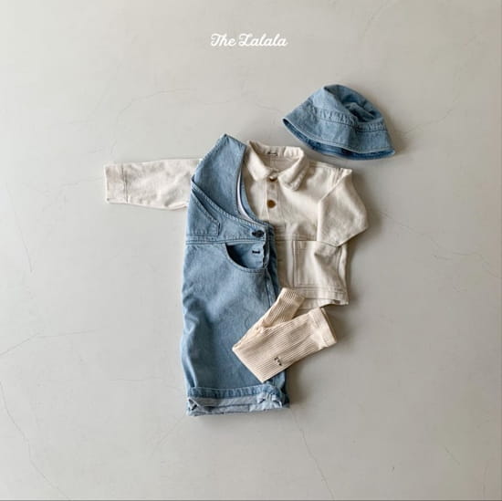 THE LALALA - Korean Children Fashion - #Kfashion4kids - Old Joe Denim Shorts - 4