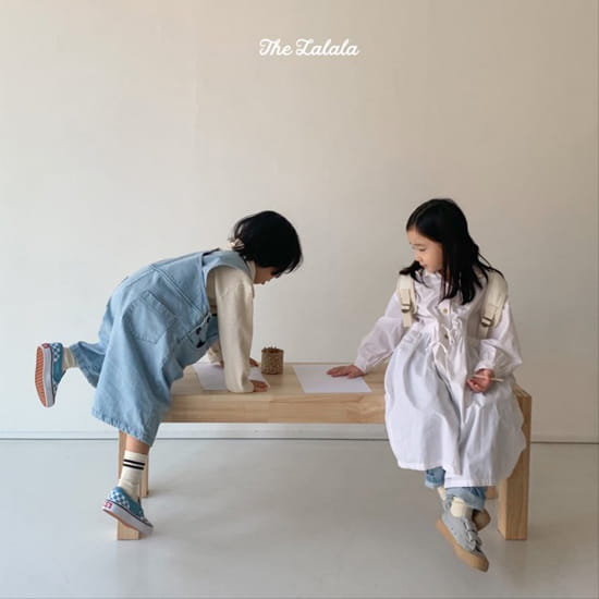 THE LALALA - Korean Children Fashion - #Kfashion4kids - Old Joe Denim Shorts - 6