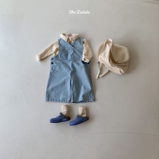 THE LALALA - Korean Children Fashion - #Kfashion4kids - Old Joe Denim Shorts - 9