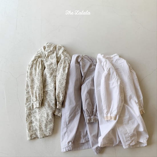 THE LALALA - Korean Children Fashion - #Kfashion4kids - Shirring Long One-piece - 2
