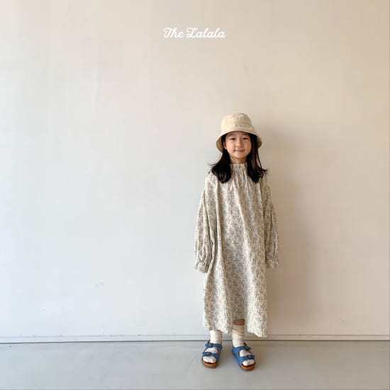 THE LALALA - Korean Children Fashion - #Kfashion4kids - Shirring Long One-piece - 7