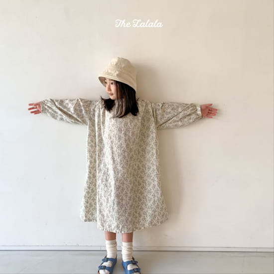 THE LALALA - Korean Children Fashion - #Kfashion4kids - Shirring Long One-piece - 8