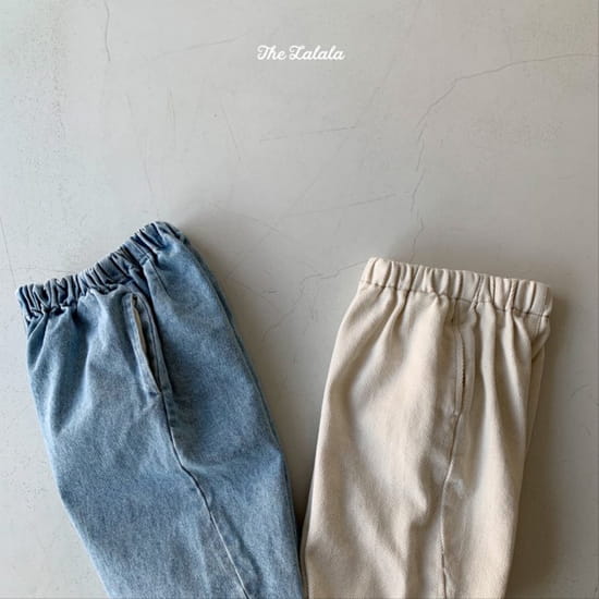 THE LALALA - Korean Children Fashion - #Kfashion4kids - Y Cutting Pants - 2