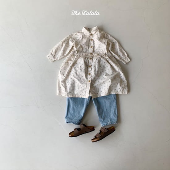 THE LALALA - Korean Children Fashion - #Kfashion4kids - Y Cutting Pants - 4