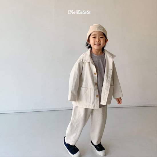 THE LALALA - Korean Children Fashion - #Kfashion4kids - Y Cutting Pants - 5
