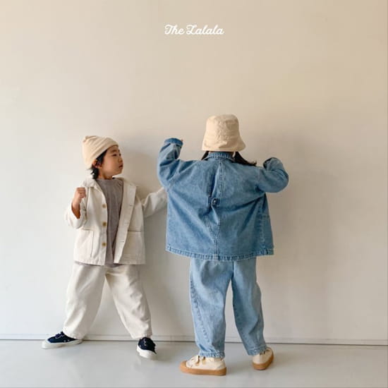 THE LALALA - Korean Children Fashion - #Kfashion4kids - Y Cutting Pants - 7