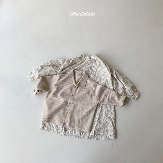 THE LALALA - Korean Children Fashion - #Kfashion4kids - Collar Knit Cardigan - 4