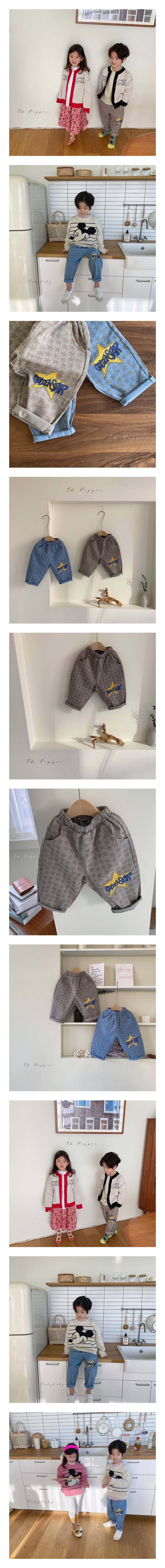 THE PEPPER - Korean Children Fashion - #Kfashion4kids - Star Pants