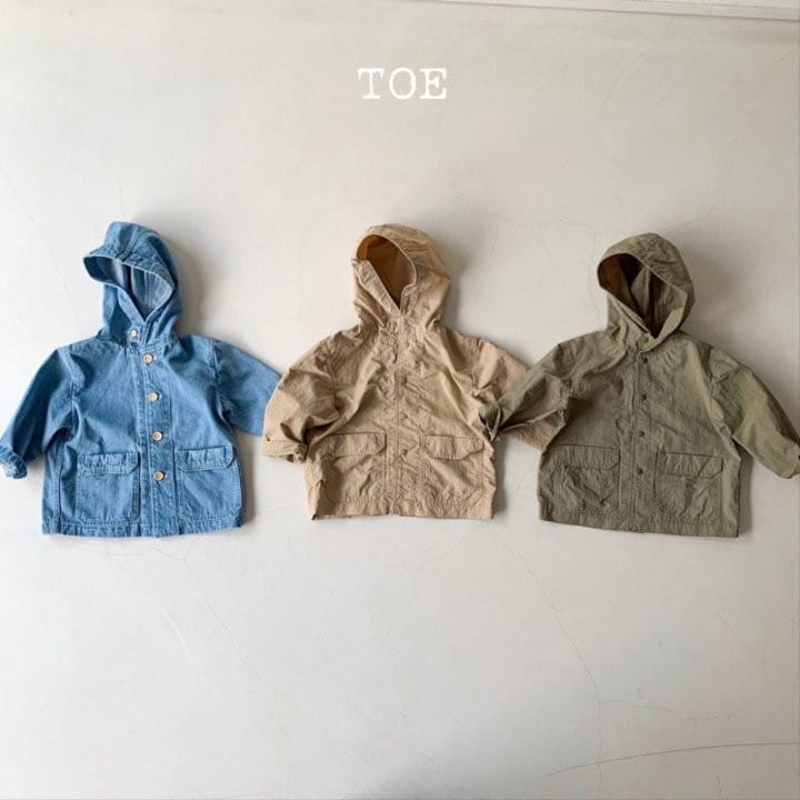TOE - Korean Children Fashion - #Kfashion4kids - Single Tone Washa Jacket