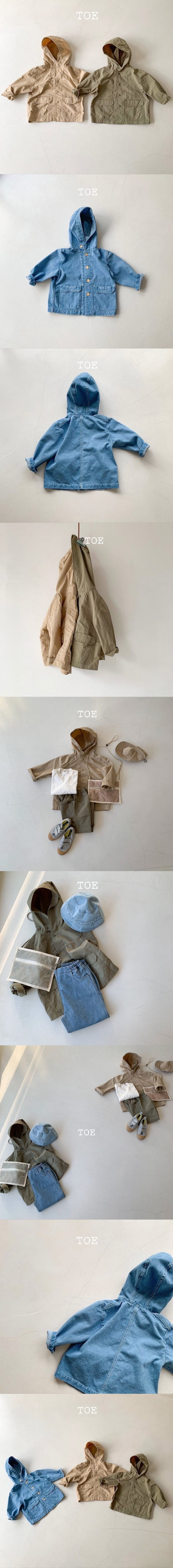 TOE - Korean Children Fashion - #Kfashion4kids - Single Tone Washa Jacket - 2