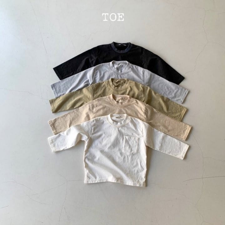 TOE - Korean Children Fashion - #Kfashion4kids - Pocket Tee