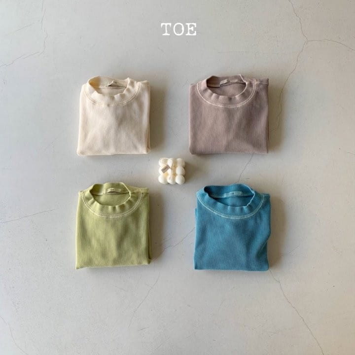 TOE - Korean Children Fashion - #Kfashion4kids - Waffle Sweatshirt