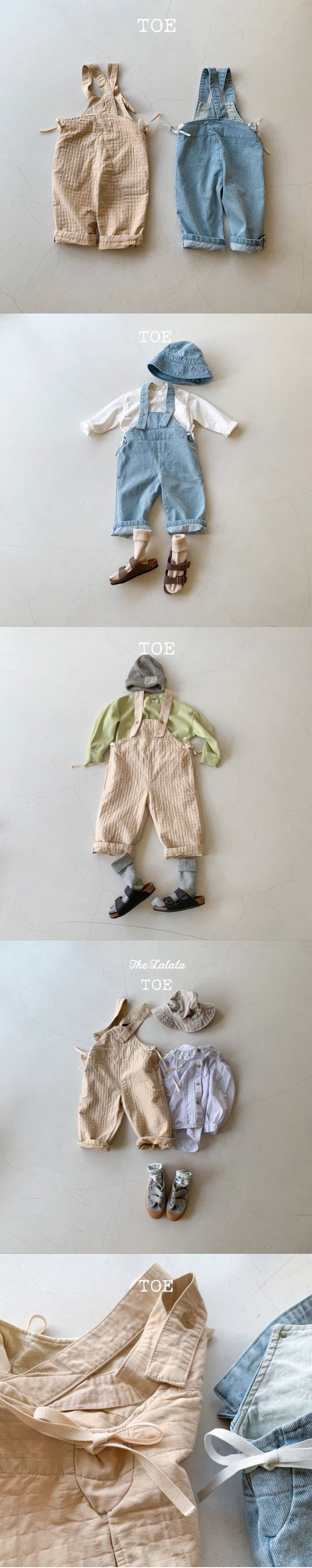 TOE - Korean Children Fashion - #Kfashion4kids - Capital Overalls - 2