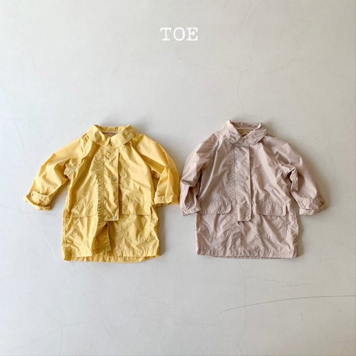 TOE - Korean Children Fashion - #Kfashion4kids - N Trench Coat