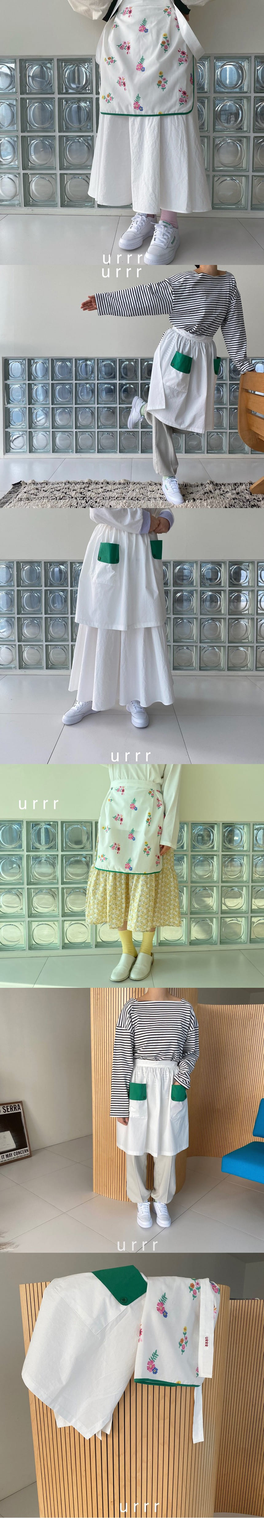 URRR - Korean Children Fashion - #Kfashion4kids - Mom Apron - 2