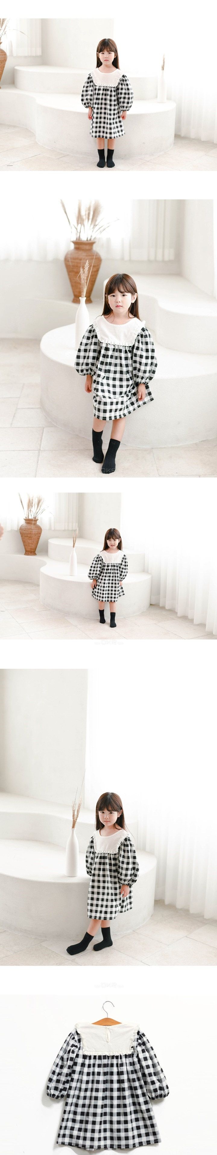 WANDOOKONG - Korean Children Fashion - #Kfashion4kids - Latilda Check One-piece