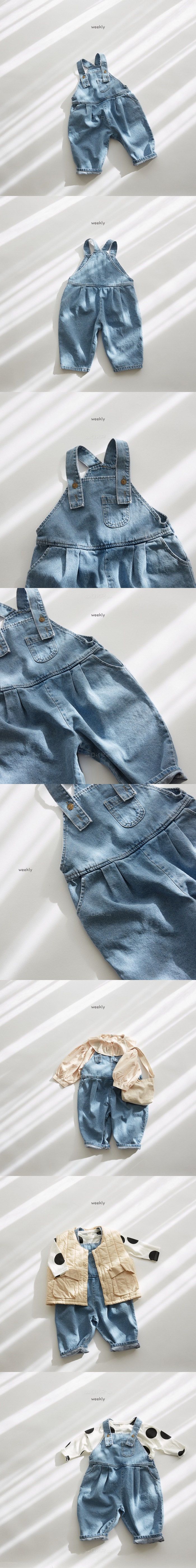 WEEKLY - Korean Children Fashion - #Kfashion4kids - Coco Dungarees Pants