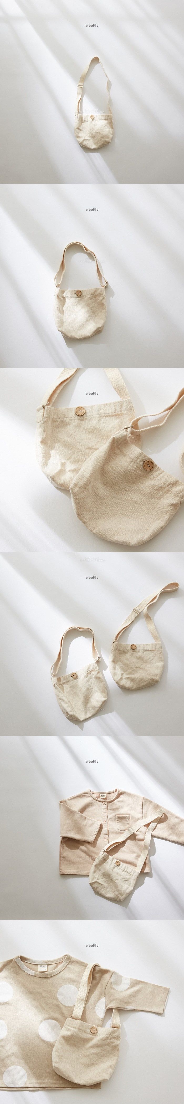 WEEKLY - Korean Children Fashion - #Kfashion4kids - Sketch Cross Bag 