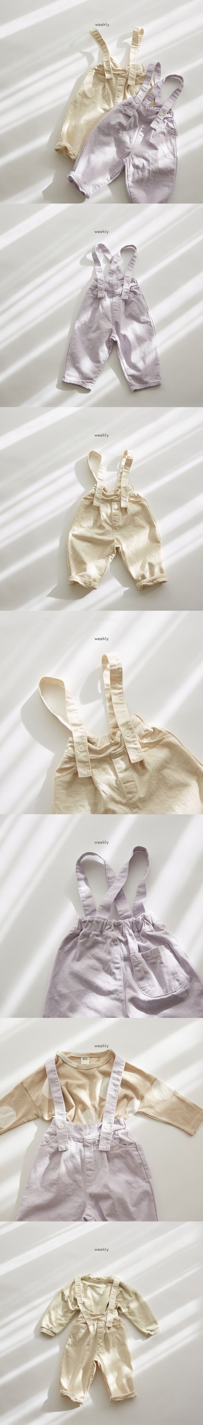 WEEKLY - Korean Children Fashion - #Kfashion4kids - Lingo Dungarees Pants