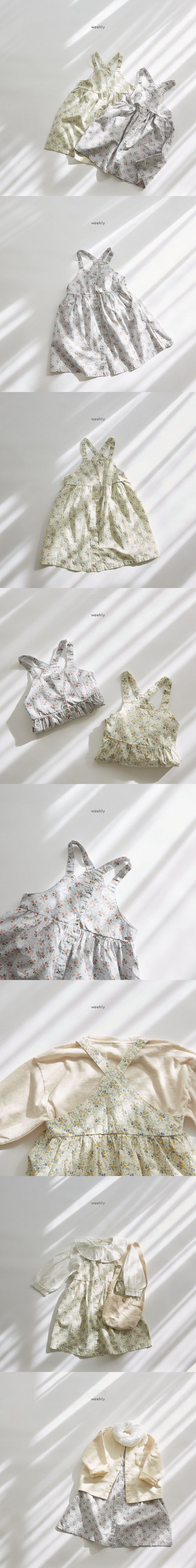 WEEKLY - Korean Children Fashion - #Kfashion4kids - Len Sleeveless One-piece