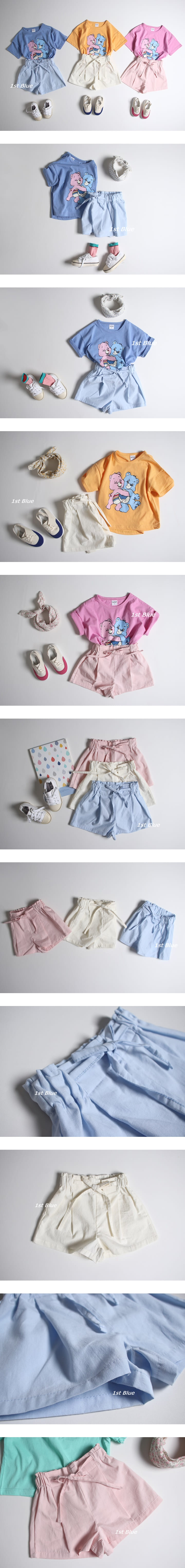 1ST BLUE - Korean Children Fashion - #Kfashion4kids - Summer Pants