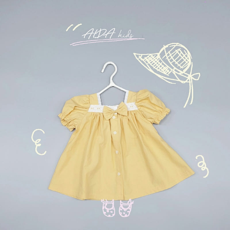 AIDA - Korean Children Fashion - #Kfashion4kids - Cona One-piece