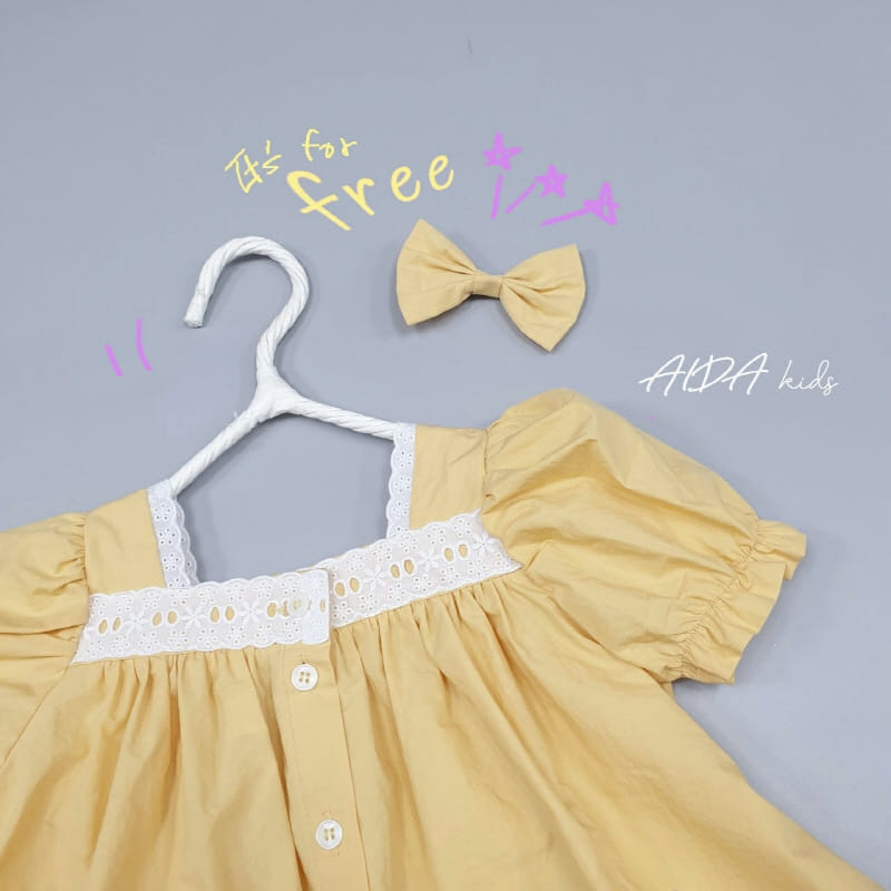 AIDA - Korean Children Fashion - #Kfashion4kids - Cona One-piece - 4