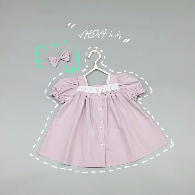 AIDA - Korean Children Fashion - #Kfashion4kids - Cona One-piece - 9