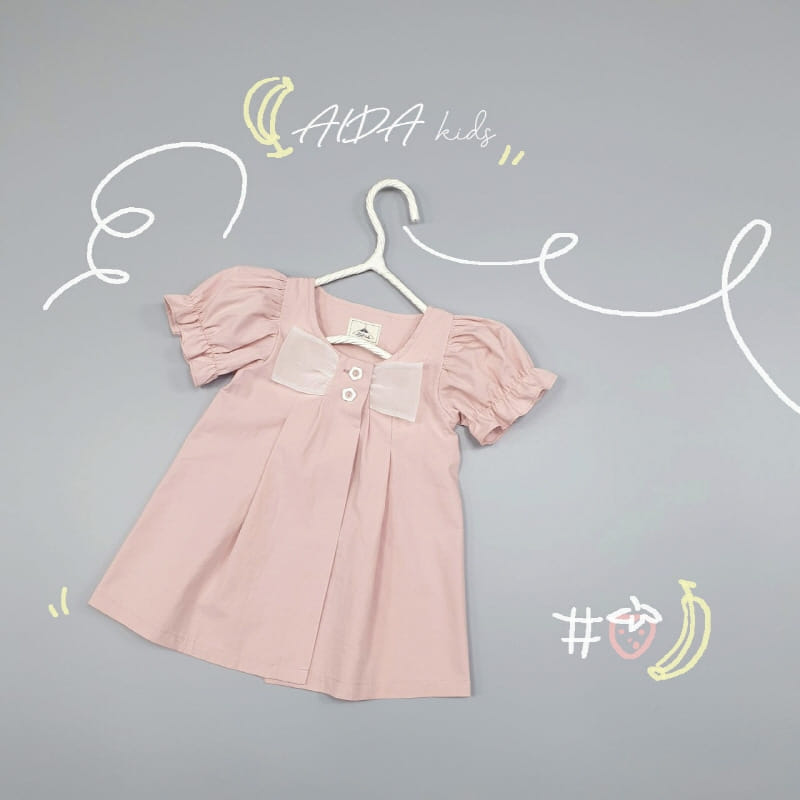 AIDA - Korean Children Fashion - #Kfashion4kids - Strawberry Banana One-piece - 2