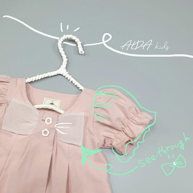 AIDA - Korean Children Fashion - #Kfashion4kids - Strawberry Banana One-piece - 3
