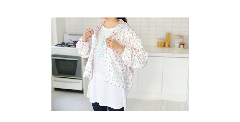 AMBER - Korean Children Fashion - #Kfashion4kids - Mom Popo Hoody Zip-up