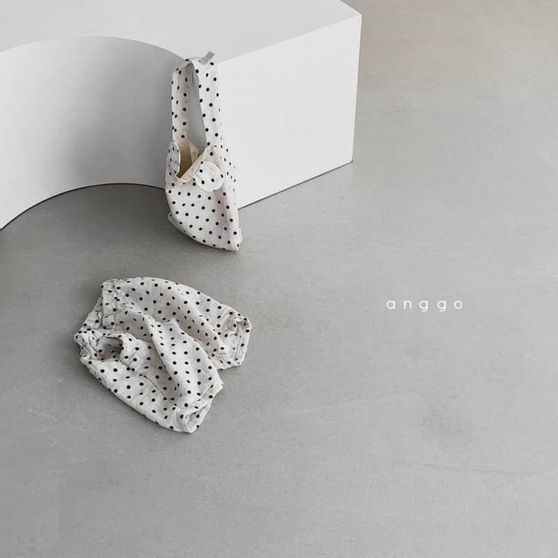 ANGGO - Korean Children Fashion - #Kfashion4kids - Lentils Dots Bag - 10