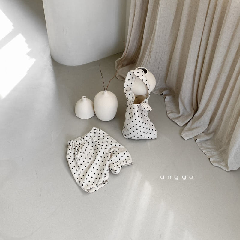 ANGGO - Korean Children Fashion - #Kfashion4kids - Lentils Dots Bag - 8