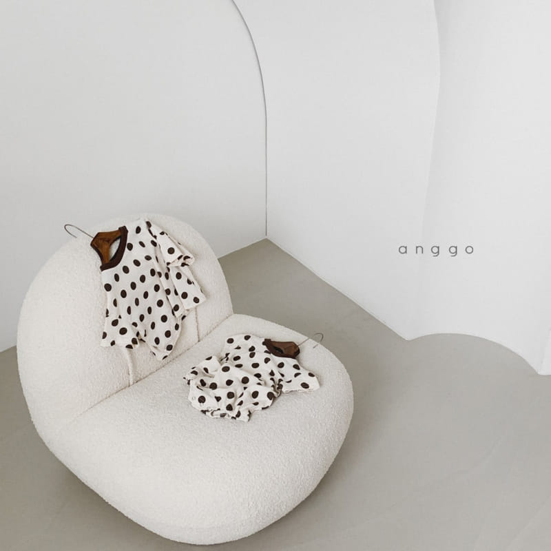 ANGGO - Korean Children Fashion - #Kfashion4kids - Chocoball Bodysuit - 4