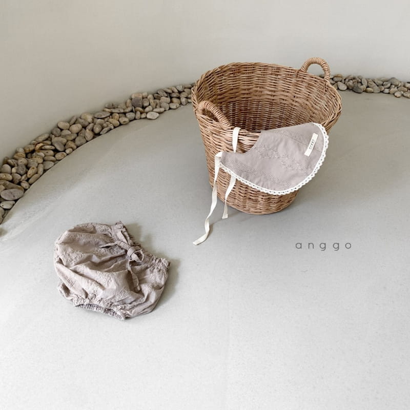 ANGGO - Korean Children Fashion - #Kfashion4kids - Baby Knot Bloomer - 3