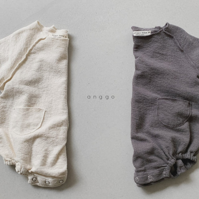 ANGGO - Korean Children Fashion - #Kfashion4kids - Baby Oreo Bodysuit - 3
