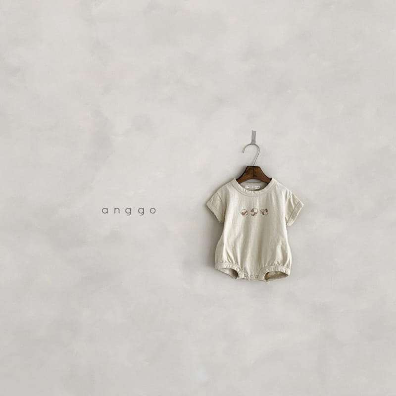 ANGGO - Korean Children Fashion - #Kfashion4kids - Baby Panda Bodysuit - 3