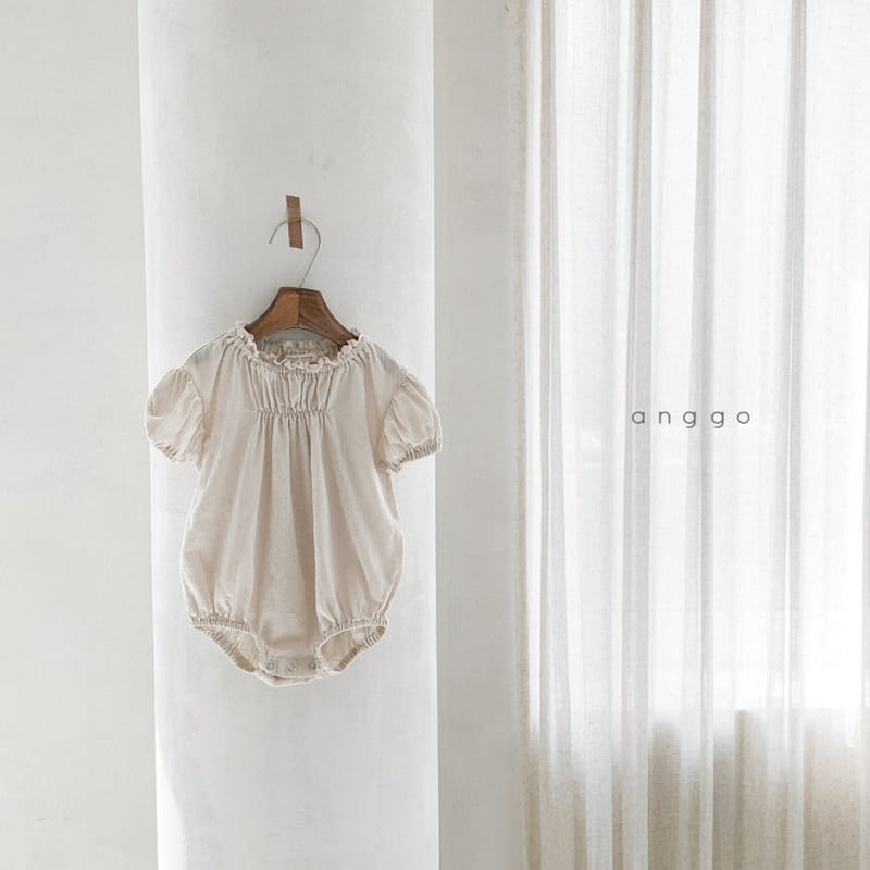 ANGGO - Korean Children Fashion - #Kfashion4kids - Baby Basil Bodysuit - 4