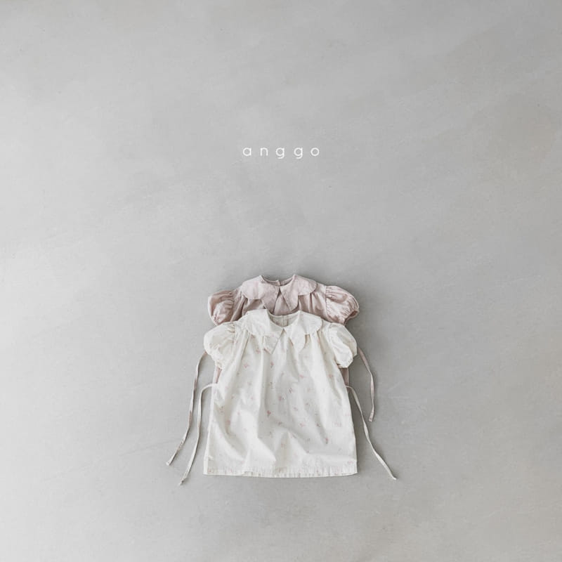 ANGGO - Korean Children Fashion - #Kfashion4kids - Peony One-piece