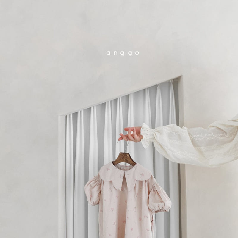 ANGGO - Korean Children Fashion - #Kfashion4kids - Peony One-piece - 8