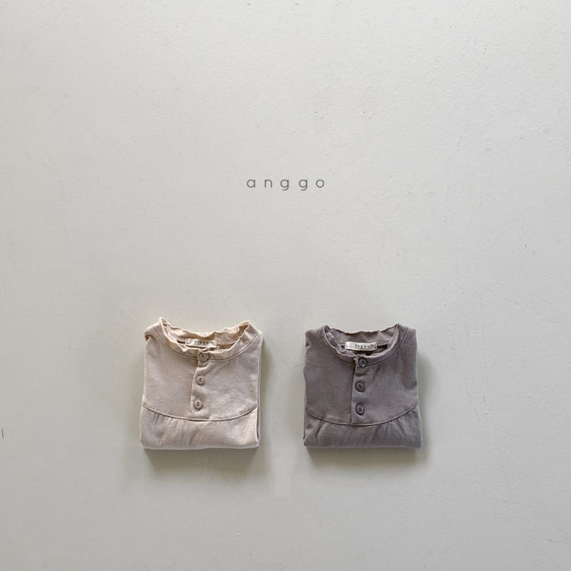 ANGGO - Korean Children Fashion - #Kfashion4kids - Butter Ring Tee - 6