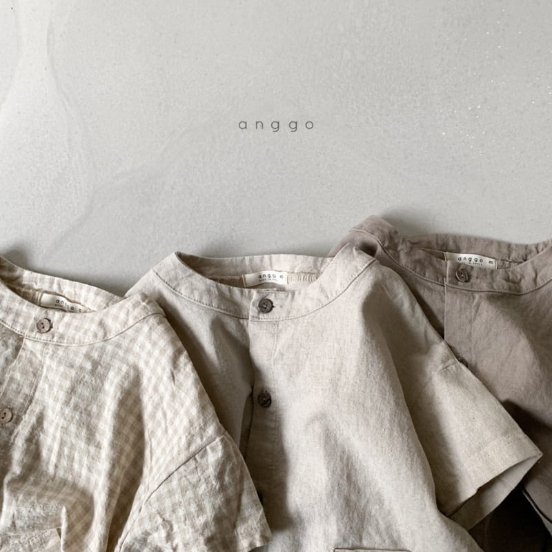 ANGGO - Korean Children Fashion - #Kfashion4kids - Cinnamon Top Bottom Set - 9
