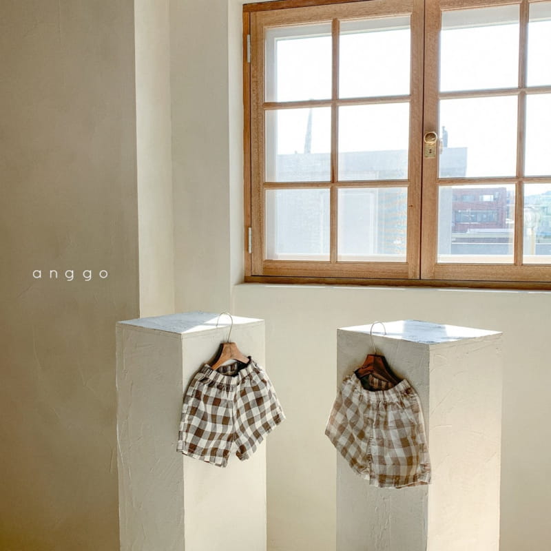 ANGGO - Korean Children Fashion - #Kfashion4kids - Twin Shorts - 6