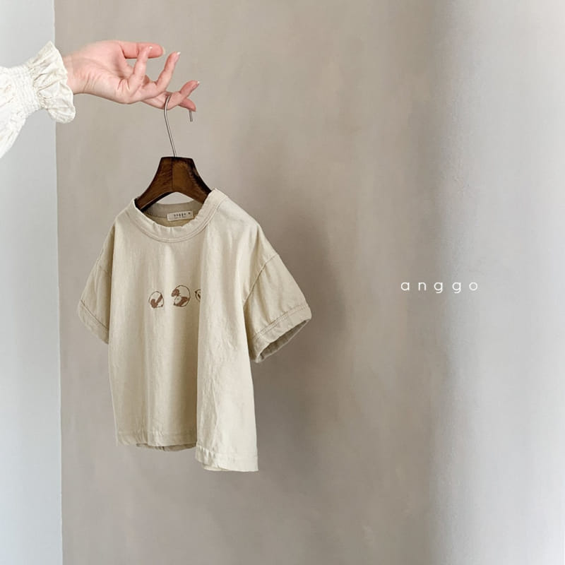 ANGGO - Korean Children Fashion - #Kfashion4kids - Panda Tee - 3