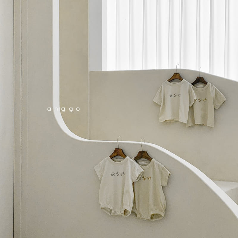 ANGGO - Korean Children Fashion - #Kfashion4kids - Panda Tee - 7