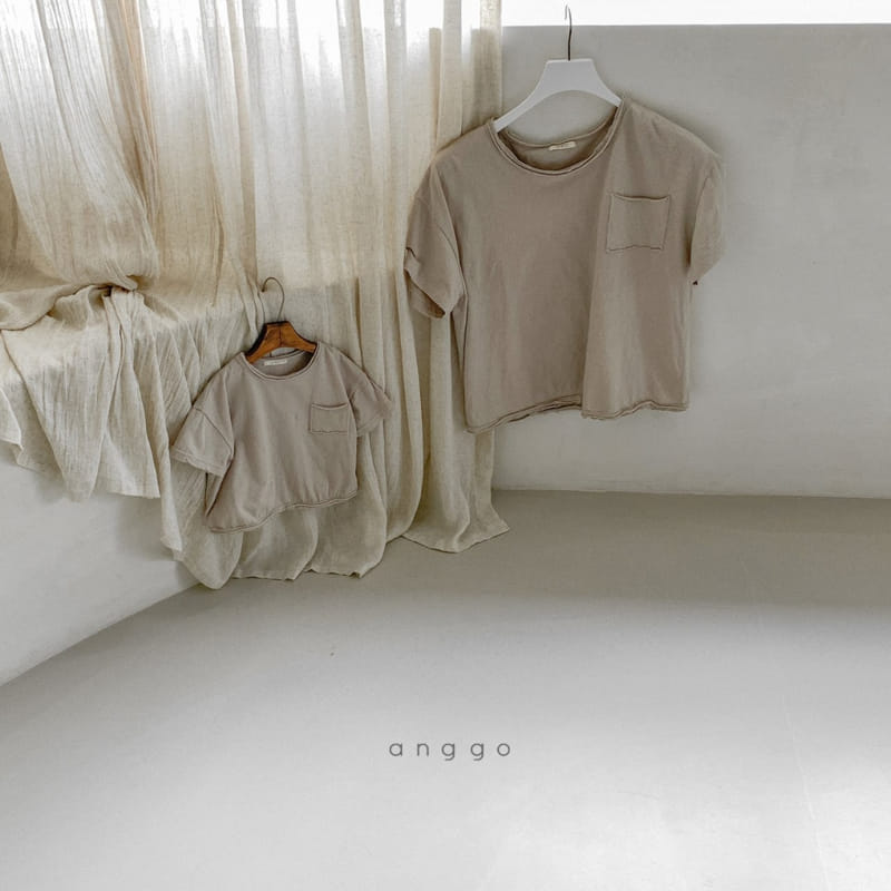 ANGGO - Korean Children Fashion - #Kfashion4kids - Latte Tee - 9