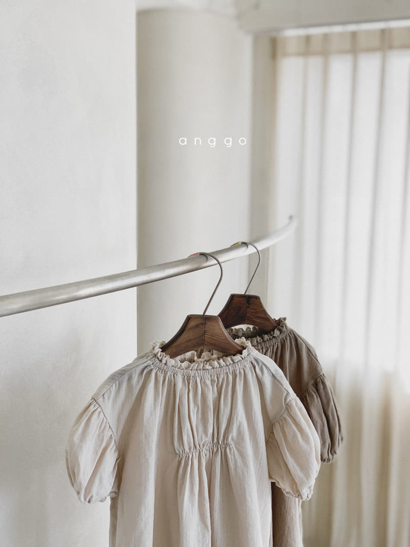 ANGGO - Korean Children Fashion - #Kfashion4kids - Basil One-piece - 10