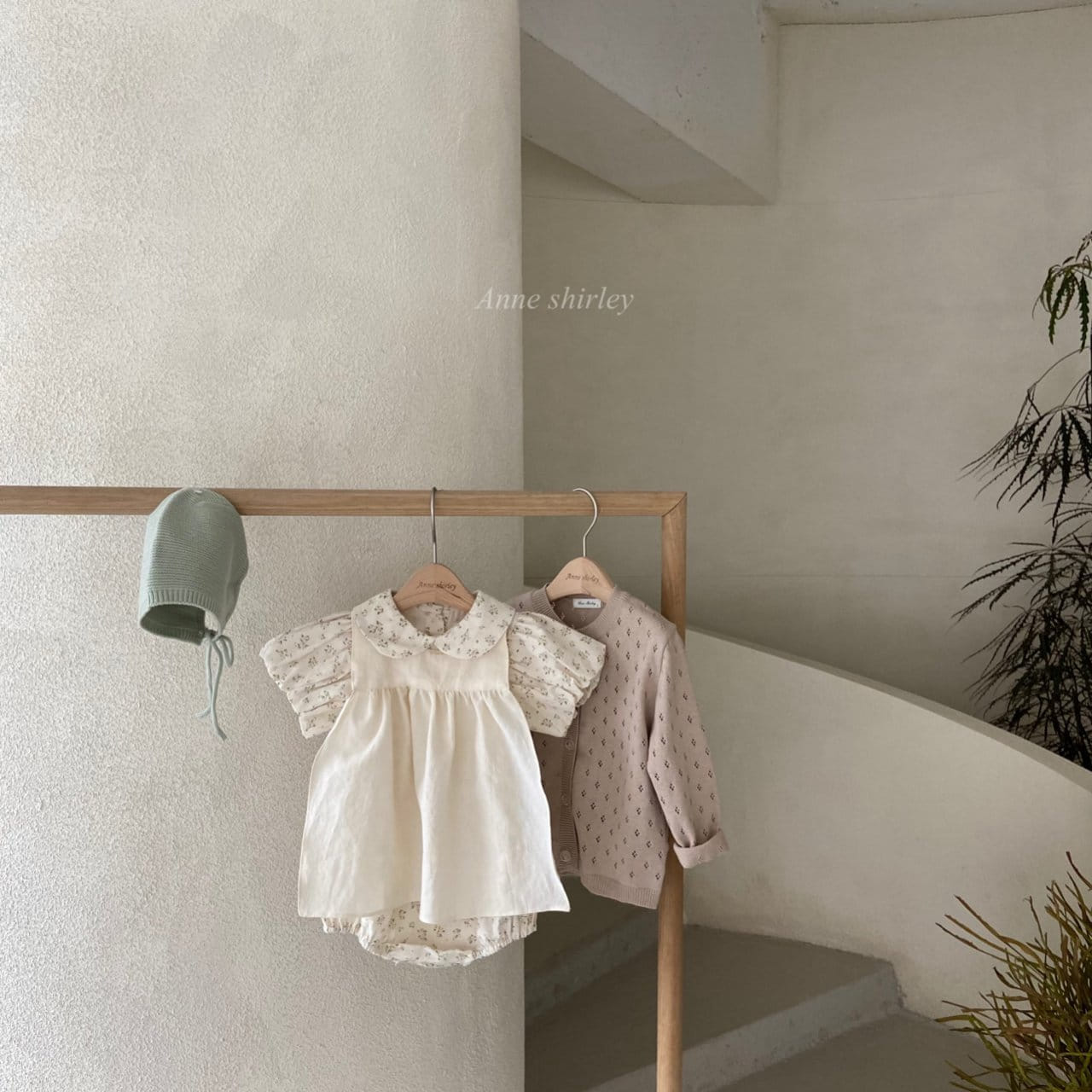 ANNE SHIRLEY - Korean Children Fashion - #Kfashion4kids - Farmer Bodysuit with Apron Set - 12